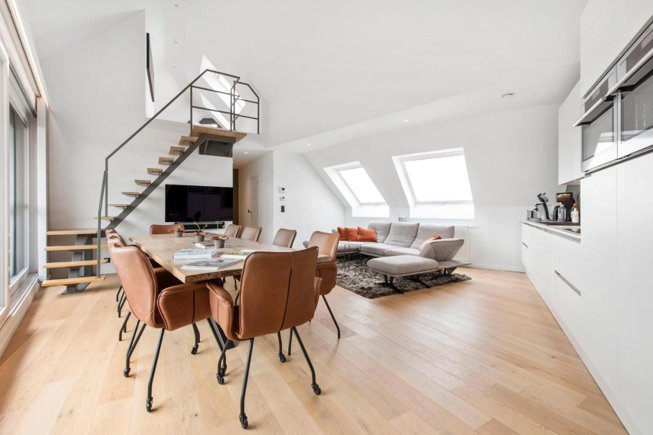 Ferienwohnung Exclusive Penthouse In Gent Exterior foto